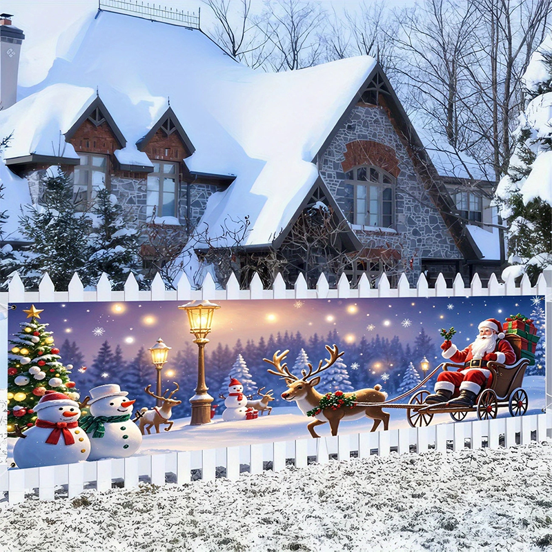 🎁 Cadeaux Priviléges de Noël🎄Panneau "Joyeux Noël" pour Extérieur -61% ! ✨