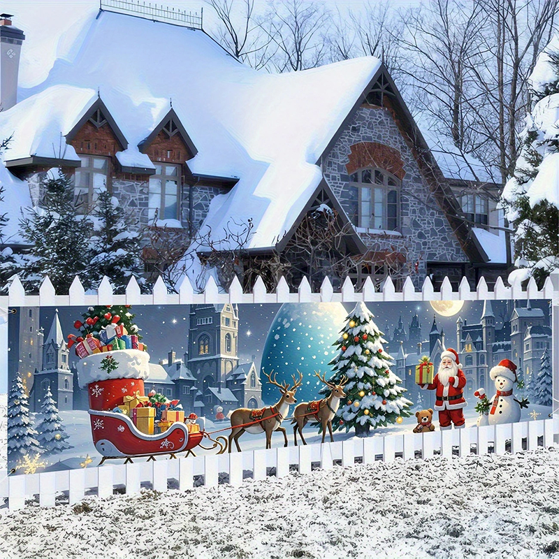 🎁 Cadeaux Priviléges de Noël🎄Panneau "Joyeux Noël" pour Extérieur -61% ! ✨
