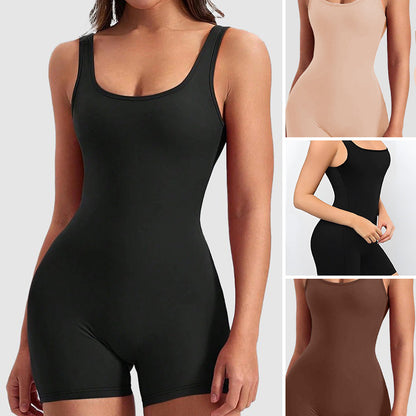 📢📢60% de réduction !! ⏰Gaine Amincissante 1 Pièce – Sculpte Ventre & Hanches, Invisible sous les Vêtements, Confort Respirant💃🖤