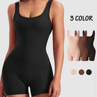 📢📢60% de réduction !! ⏰Gaine Amincissante 1 Pièce – Sculpte Ventre & Hanches, Invisible sous les Vêtements, Confort Respirant💃🖤
