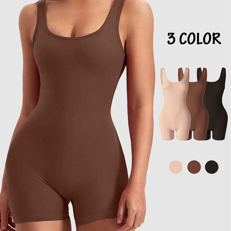📢📢60% de réduction !! ⏰Gaine Amincissante 1 Pièce – Sculpte Ventre & Hanches, Invisible sous les Vêtements, Confort Respirant💃🖤
