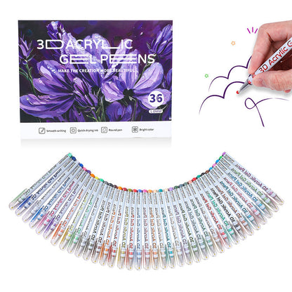 ⏳Spécial à durée limitée⏰Ensemble de stylos gel multicolores🎨🖋️