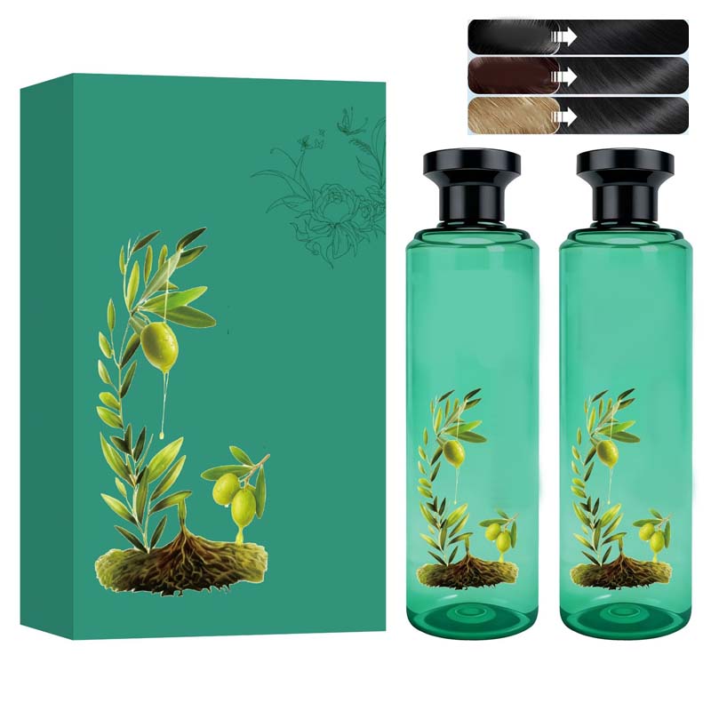 🌿 Teinture Capillaire Botanique aux Huiles Essentielles – Couleur Durable, Douce pour les Cheveux et Nourrissante, Sans Irritation 🌿