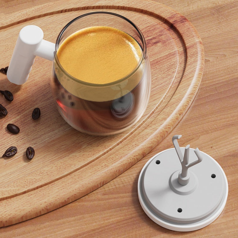 Mug à café électrique portable avec agitateur et poignée – Profitez de 60% de réduction !