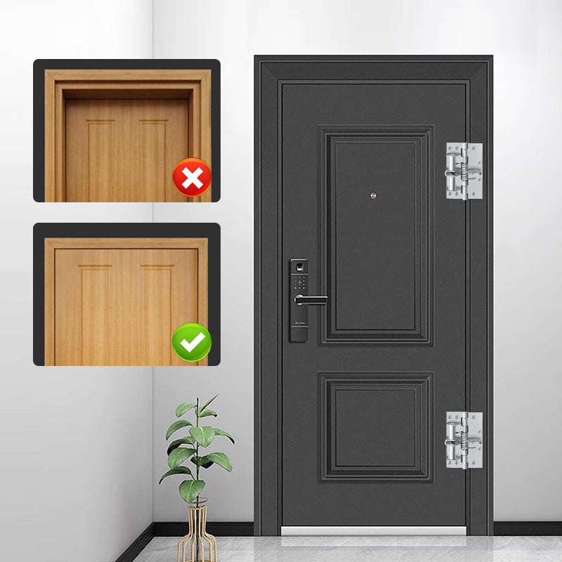 Charnière de porte à ressort – fermeture automatique, équipée de vis, installation facile — 50 % de réduction