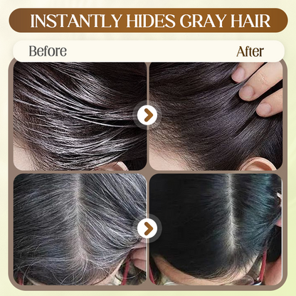 🔥Plus vous achetez, plus vous obtenez gratuitement — offre exclusive🌿 Peigne instantané pour cheveux gris ❤️