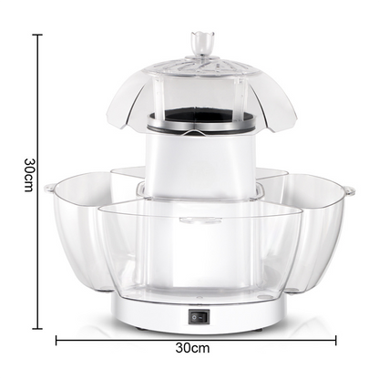 🎄 Soldes de Noël : Machine à pop-corn à air chaud automatique 1200W – 60% OFF 🔥