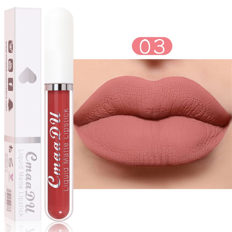 Profitez de 50 % de réduction sur le rouge à lèvres liquide mat et waterproof – 18 teintes éclatantes 💄✨