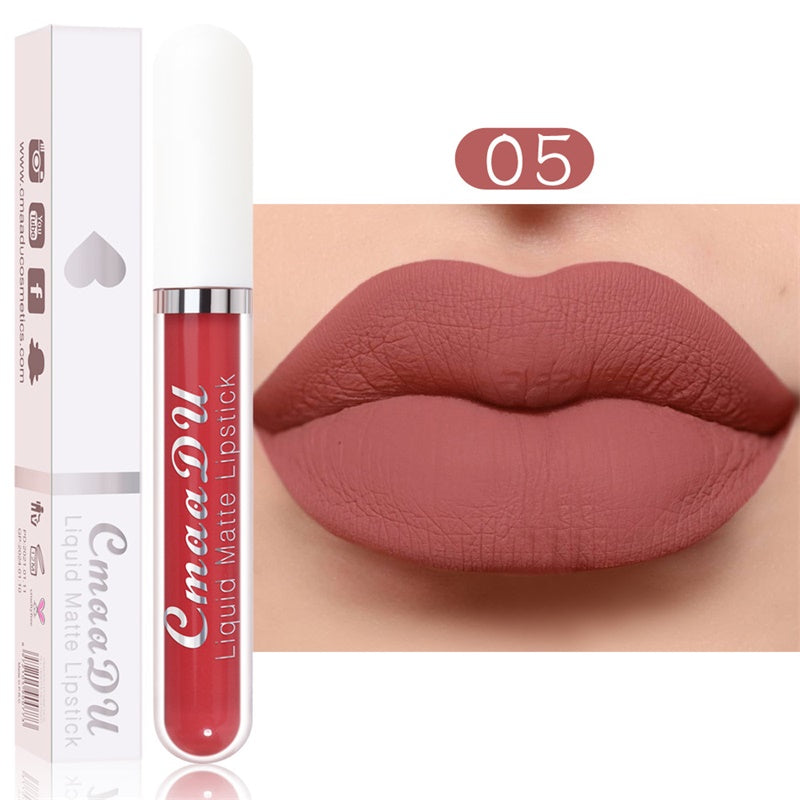 Profitez de 50 % de réduction sur le rouge à lèvres liquide mat et waterproof – 18 teintes éclatantes 💄✨