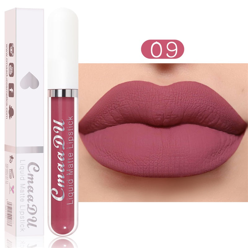 Profitez de 50 % de réduction sur le rouge à lèvres liquide mat et waterproof – 18 teintes éclatantes 💄✨