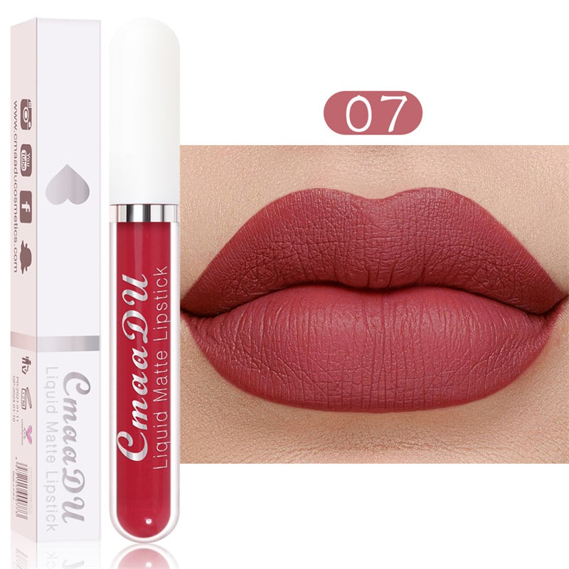Profitez de 50 % de réduction sur le rouge à lèvres liquide mat et waterproof – 18 teintes éclatantes 💄✨