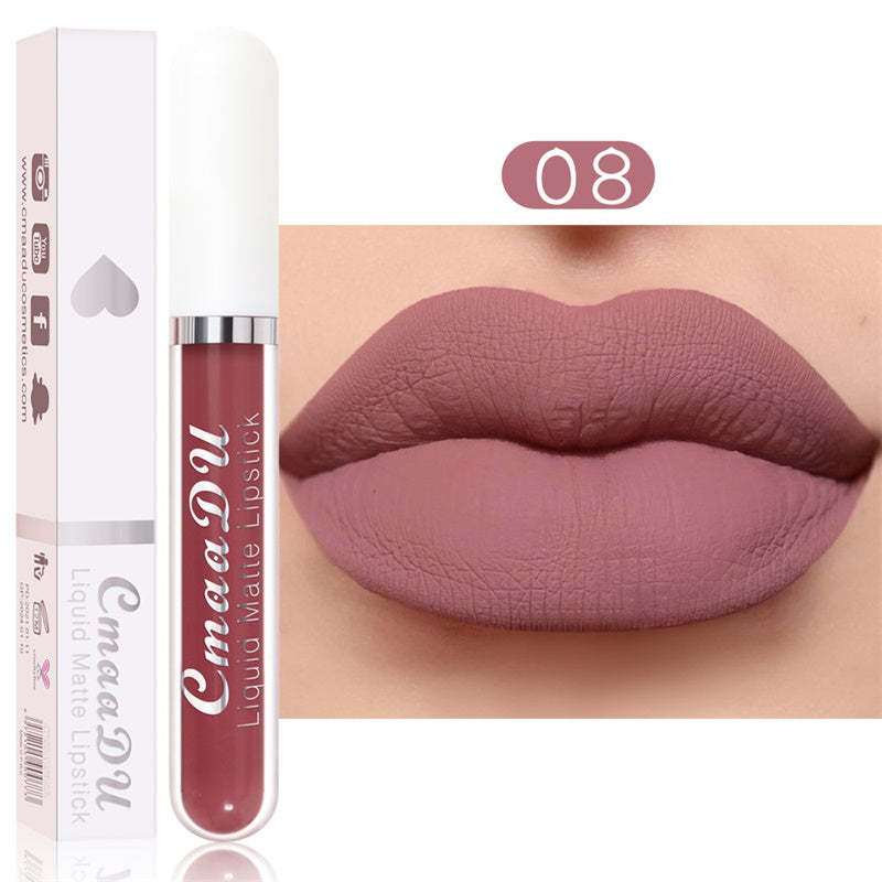 Profitez de 50 % de réduction sur le rouge à lèvres liquide mat et waterproof – 18 teintes éclatantes 💄✨