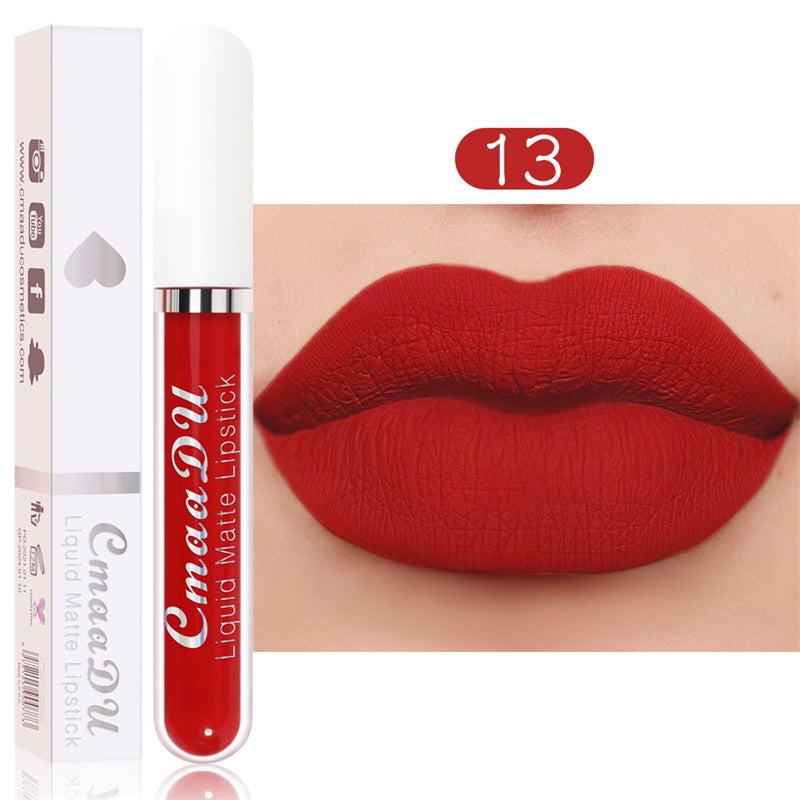 Profitez de 50 % de réduction sur le rouge à lèvres liquide mat et waterproof – 18 teintes éclatantes 💄✨