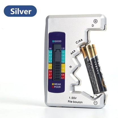 Promo 50% : Testeur de Batteries Universel – Vérifie AA, AAA, 9V et Piles bouton en 3 secondes – Compact, Ultra-précis, Sans Pile !
