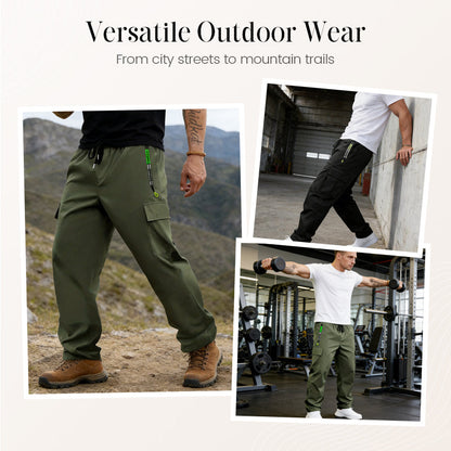 🏕️ NOUVEAUTÉ 2026 | Pantalon Cargo Outdoor Homme | Respirant & Poches Multiples ✨【T-shirt OFFERT】