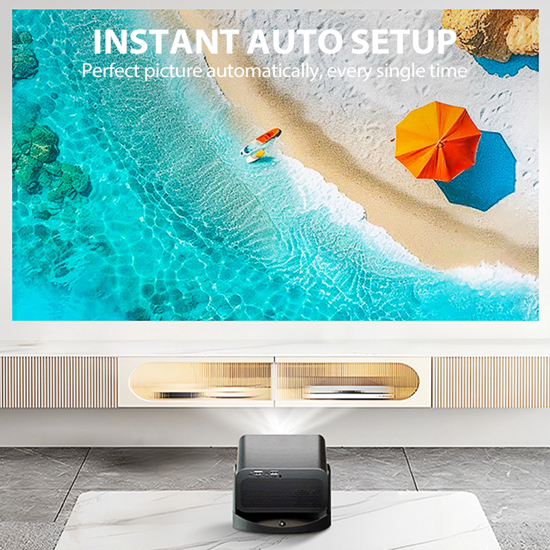 📢📢54% DE RÉDUCTION !! ⏰ Projecteur Full HD avec Mise au Point Automatique Intelligente – Image Ultra-Claire, Correction Trapézoïdale & Haut-Parleurs Intégrés 🏠