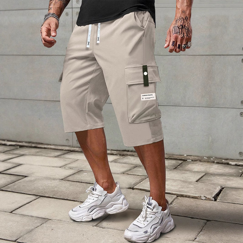 💥Cargo Capri Homme Coupe Décontractée | Style & Confort Réunis 👖✨【Nouveauté 2026】