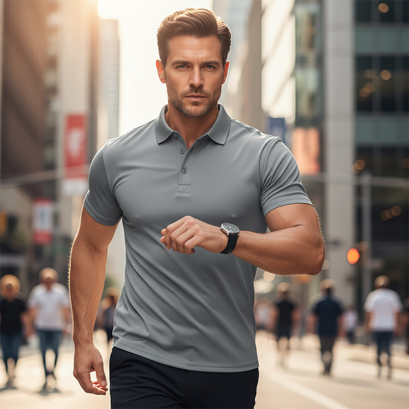 💎 -50% SUR LE T-SHIRT HOMME SÉCHAGE RAPIDE ! 💎 Coupe Sport, Infroissable & Polyvalent pour Bureau et Sport