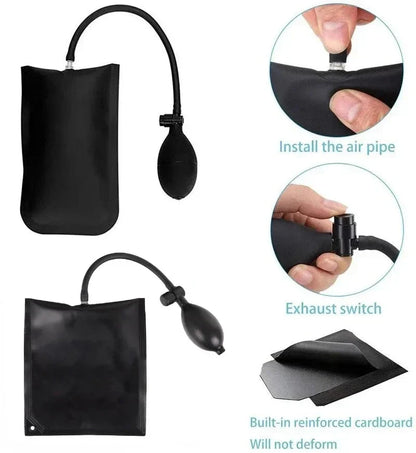 💎 Kit Outils Auto Pro – -50% de réduction : Pince 170 cm, Airbag et Cales anti-rayures pour Urgences