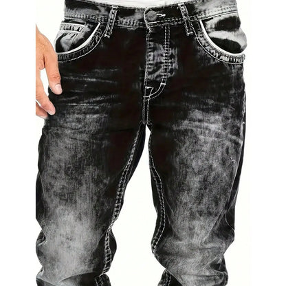 📢📢50 % de réduction !! ⏰Jean en denim extensible créatif à la mode pour hommes, style minimaliste adapté à l'été, style Emo