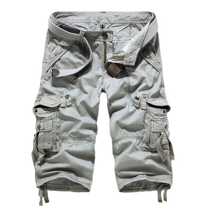 🩳 50% DE RÉDUCTION! 🚚 Short Cargo Homme – Tailles 29 à 42, Poches Multiples, Coupe Décontractée & Parfait Pour L'Été ☀️