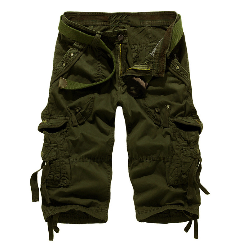 🩳 50% DE RÉDUCTION! 🚚 Short Cargo Homme – Tailles 29 à 42, Poches Multiples, Coupe Décontractée & Parfait Pour L'Été ☀️