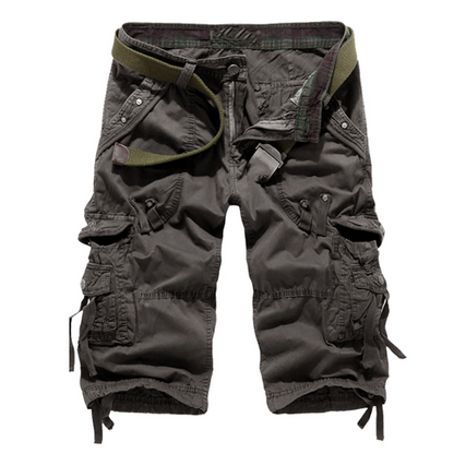 🩳 50% DE RÉDUCTION! 🚚 Short Cargo Homme – Tailles 29 à 42, Poches Multiples, Coupe Décontractée & Parfait Pour L'Été ☀️