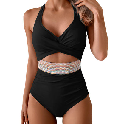 Maillot de bain une pièce confortable et élégant pour femme