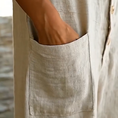 🌸50 % de réduction👖Combinaison sans manches à capuche décontractée pour femme