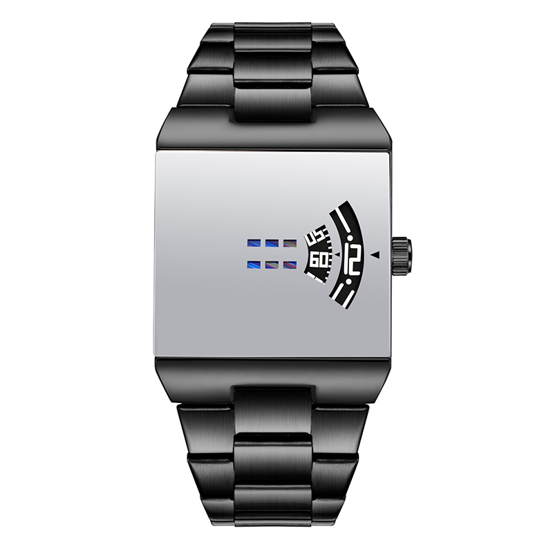 ⌚✨💼 PROMO -50% ! Montre à Quartz pour Homme, Cadran Carré – Style Vintage, Mouvement Précis & Bracelet en Cuir (8 Modèles)