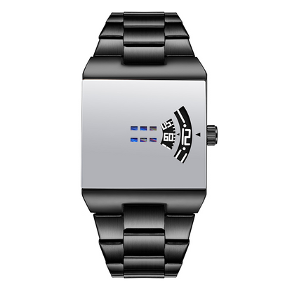 ⌚✨💼 PROMO -50% ! Montre à Quartz pour Homme, Cadran Carré – Style Vintage, Mouvement Précis & Bracelet en Cuir (8 Modèles)