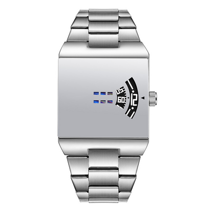 ⌚✨💼 PROMO -50% ! Montre à Quartz pour Homme, Cadran Carré – Style Vintage, Mouvement Précis & Bracelet en Cuir (8 Modèles)
