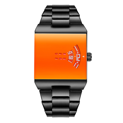 ⌚✨💼 PROMO -50% ! Montre à Quartz pour Homme, Cadran Carré – Style Vintage, Mouvement Précis & Bracelet en Cuir (8 Modèles)