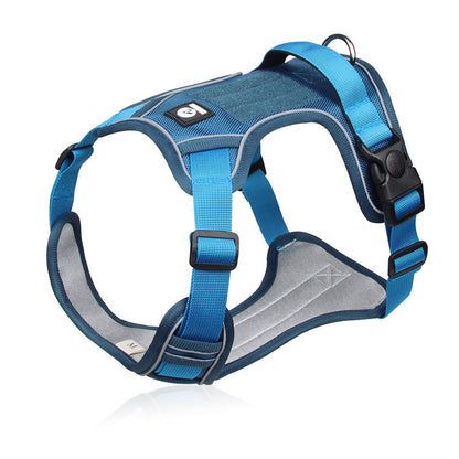 📢📢54 % DE RÉDUCTION !! ⏰Harnais anti-traction pour chien avec laisse et collier à LED
