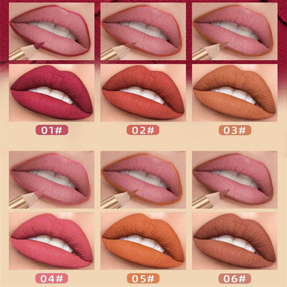 💄 Économisez 50% sur le coffret de 12 crayons à lèvres anti-bavures – longue tenue et waterproof – fini mat et application ultra fluide – contour parfait pour tous les looks 💖