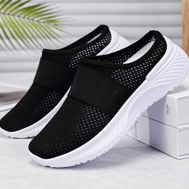 🌼 PROMO LIMITÉE 50% ! 👟 Chaussures Slip-on pour Femmes – Antidérapantes, Respirantes & Confort Ultime 🌈