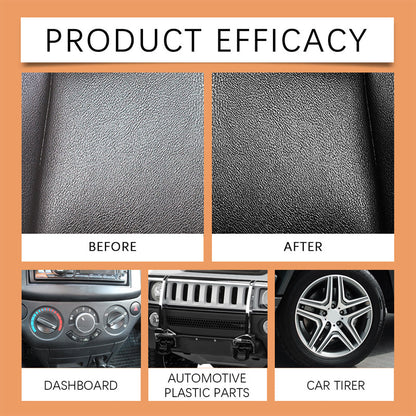 🚗 PROMO EXCEPTIONNELLE 50% ! 🔧 Set de Rénovation Auto – Régénère, Protège & Brillance Prolongée pour Plastiques & Caoutchouc ✨