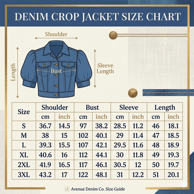 🌞🛍️ NOUVELLE COLLECTION : PROMO FLASH 50% ! Veste Jean Femme Taille Crop & Manches Gigot – Denim Souple, Coupe Flatteuse, Style Vintage Moderne 👒