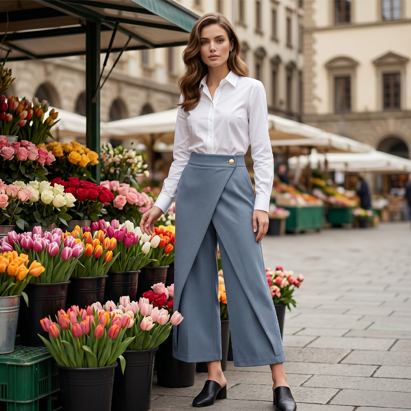 📢📢40 % DE RÉDUCTION !! ⏰Pantalon court décontracté en patchwork pour femme