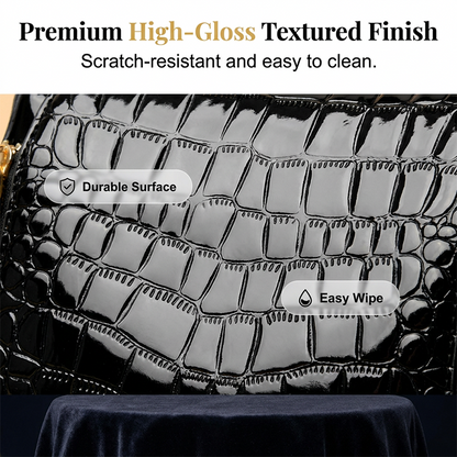 👜 PROMO LIMITÉE 61% DE RÉDUCTION ! ✨ Sac à Main Croco Brillant – Élégant, Structure, Polyvalent 💎